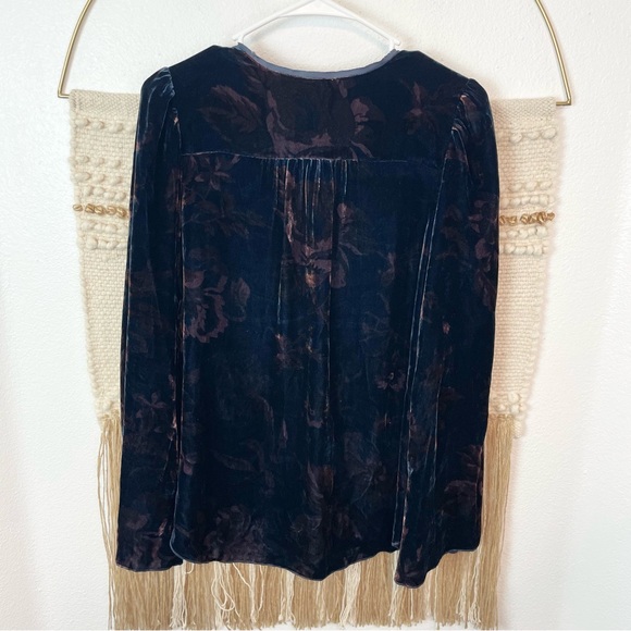 Sundance Catalog Embroidered “Velvet Traditions Top” Size XS $188 - Picture 5 of 5